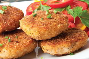 Мясные зразы с морковью