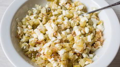 свиные зразы с солеными огурцами