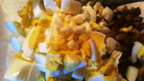 зразы фаршированные грибами и яйцом