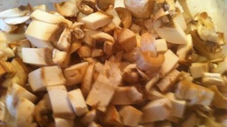 зразы фаршированные грибами и яйцом