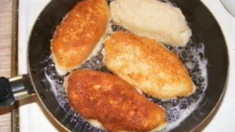 зразы из фарша с грибами