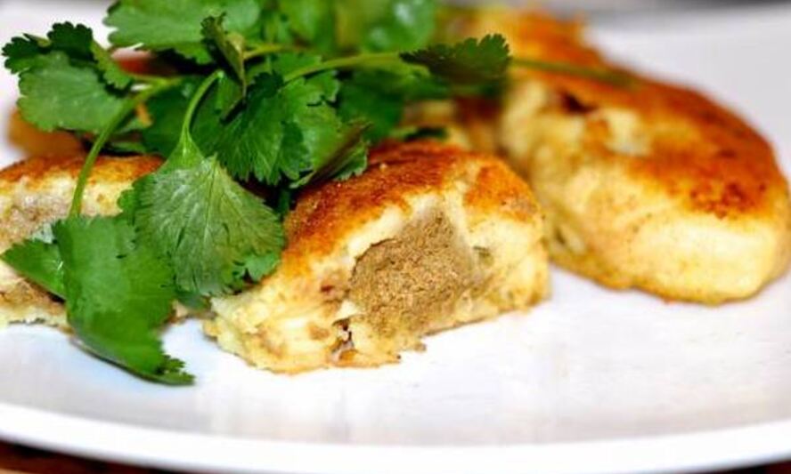 Рецепт зраз из картофеля с начинкой из говяжьей печени