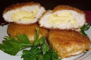Зразы из куриного филе с сыром