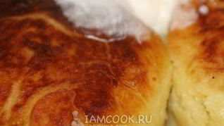 Зразы картофельные с грибами