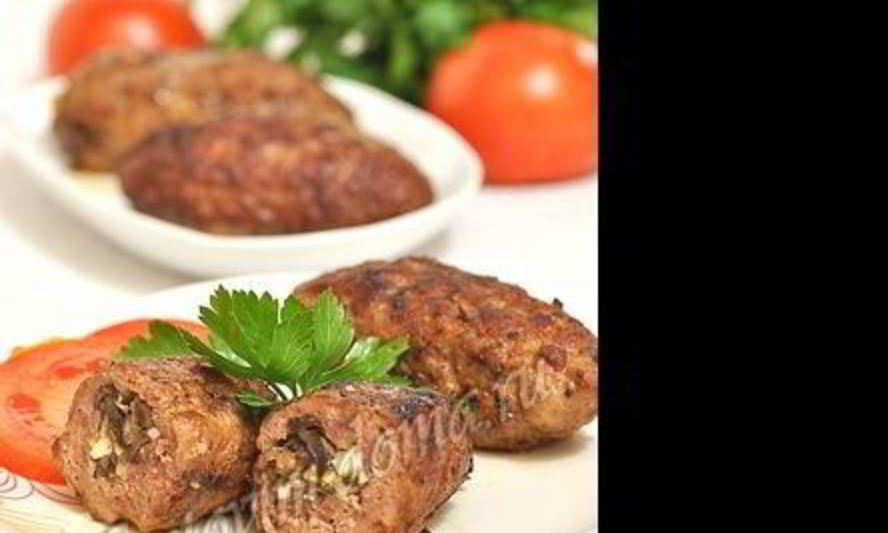 Рецепт зраз с грибами, луком и яйцом