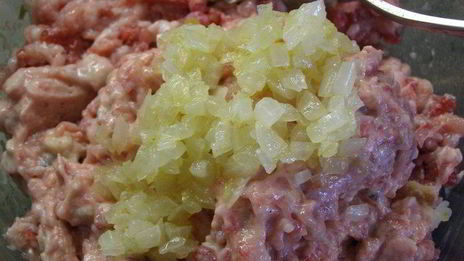 зразы с луком и яйцом