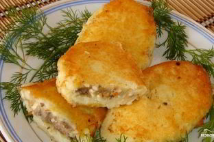 Зразы с печенью