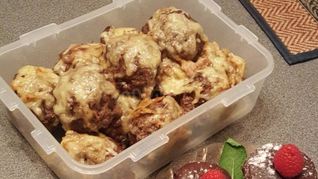 Зразы с перепелиным яйцом