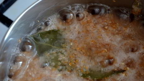 зразы с пшеничной кашей и овощами