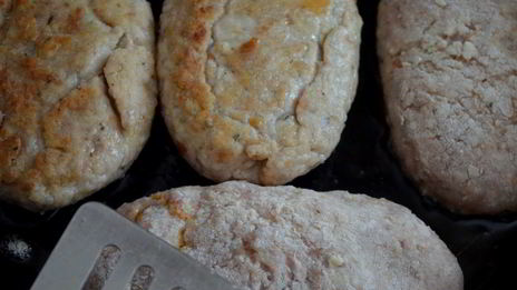 зразы с пшеничной кашей и овощами