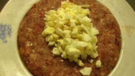 зразы с яйцом в духовке