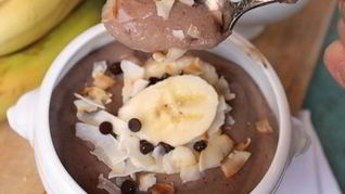 Банановая каша