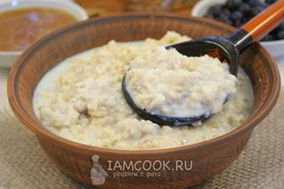 Геркулесовая каша в мультиварке