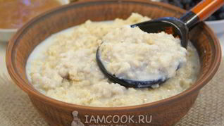 Геркулесовая каша в мультиварке