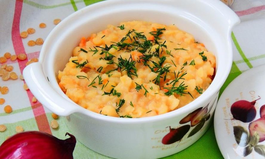 Рецепт гороховой каши с зажаркой