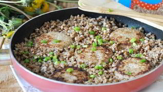 Гречка на сковороде