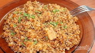 Гречка по-купечески томленая со свининой