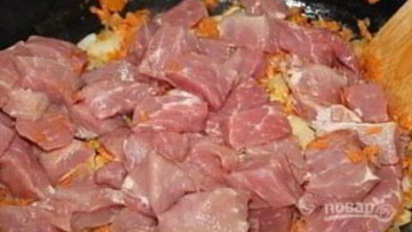 гречка по-купечески томленая со свининой