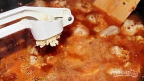 гречка по-купечески томленая со свининой