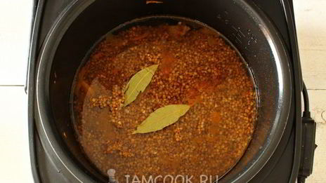 гречка по-купечески в мультиварке с говядиной