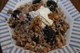 Гречка с черносливом и грецкими орехами