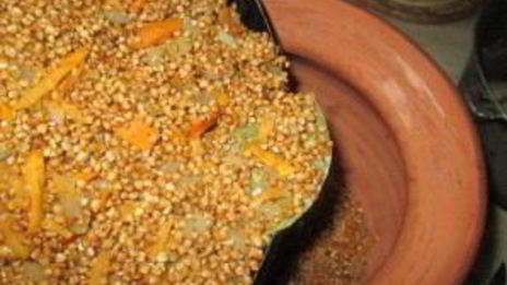 гречка с фаршем в духовке