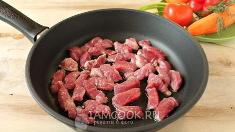 гречка с говядиной в духовке