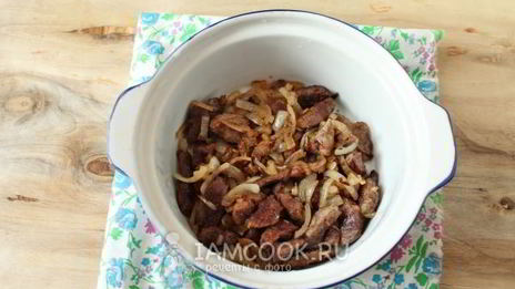 гречка с говядиной в духовке