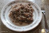 Гречка с грибами и луком
