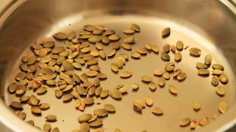 гречка с грибами и семечками