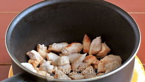 гречка с куриным филе