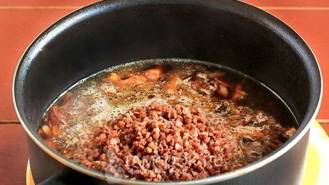 гречка с куриным филе