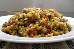 Гречка с курицей в мультиварке