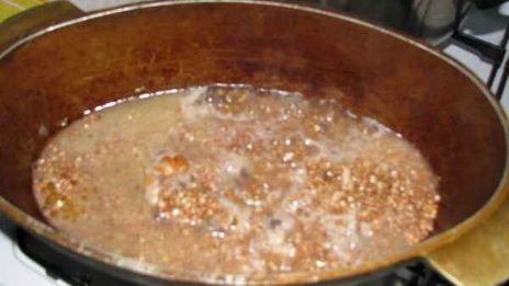 гречка с курицей