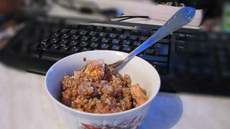 гречка с курицей