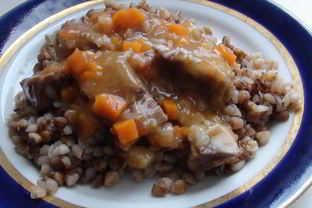 Гречка с подливкой