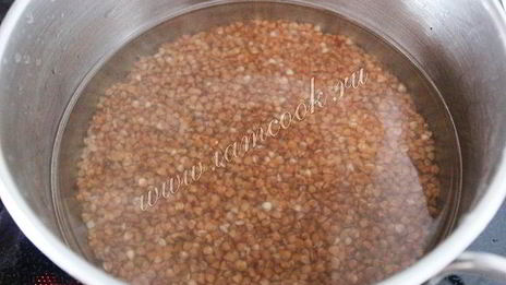 гречка с шампиньонами