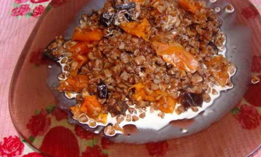 Рецепт гречки с сухофруктами