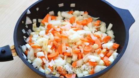 гречка с тушенкой в сковороде