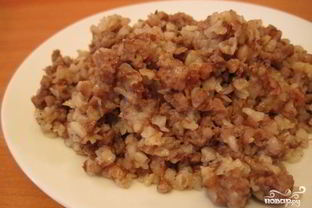 Гречка со свининой в мультиварке