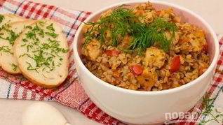 Гречка в духовке