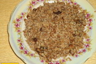 Гречневая каша рассыпчатая с грибами