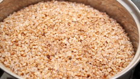 гречневая каша с грибами