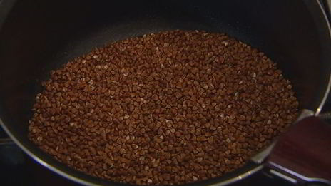 гречневая каша с курагой и грушей