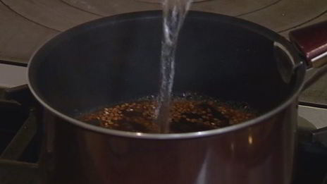 гречневая каша с курагой и грушей