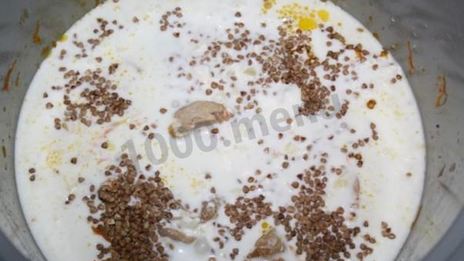 гречневая каша с курицей в мультиварке