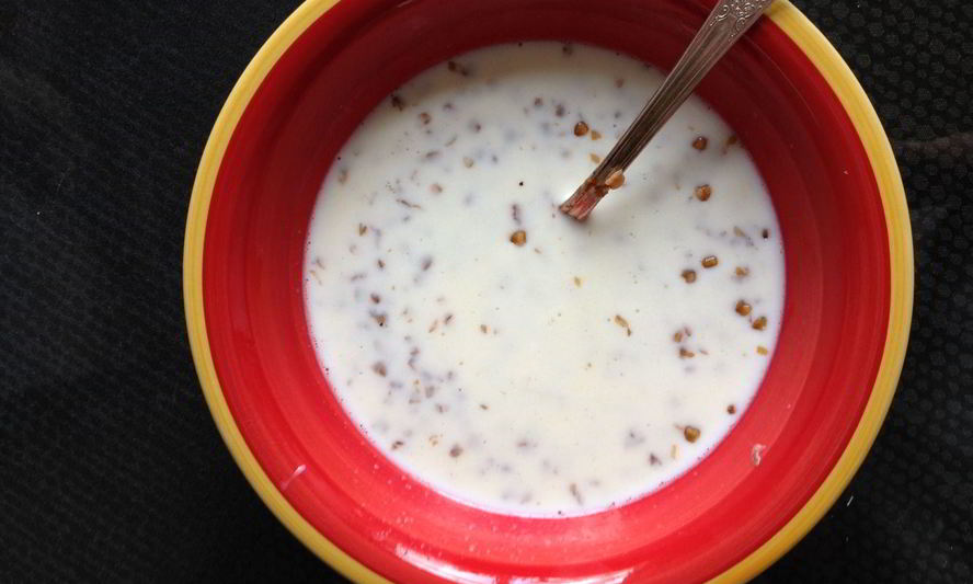 Рецепт гречневой каши с молоком