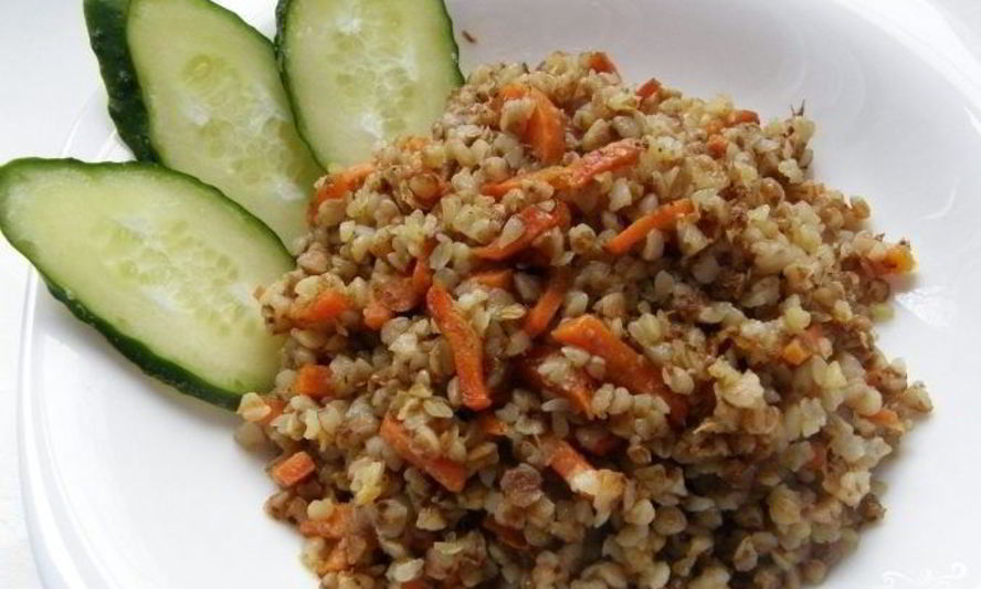 Рецепт гречневой каши с морковью