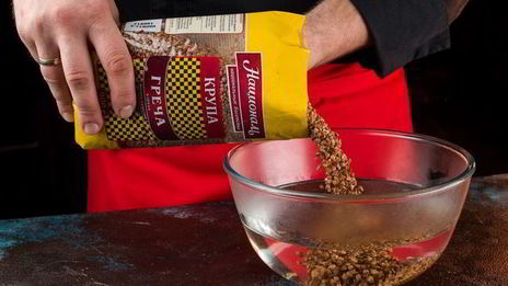 гречневая каша с орехами и медом