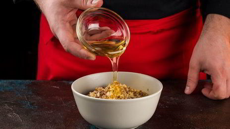 гречневая каша с орехами и медом